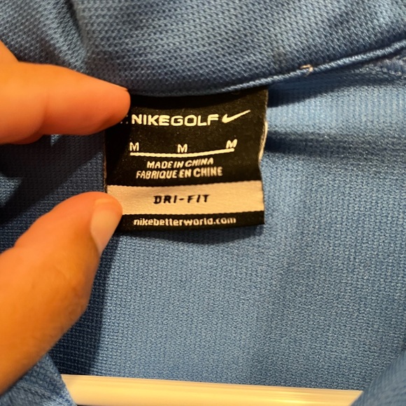 Nike Golf Dri-Fit Shirt Polo Shirt Size M - Picture 2 of 6